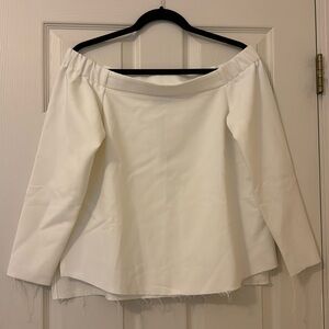 NWT - ASOS - 3/4 Sleeve Boat Neck Top - 8